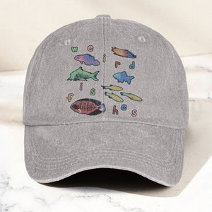 Radiohead Weird Fishes Denim Cap Radiohead Tribute Merch Dad Hat (With Box)