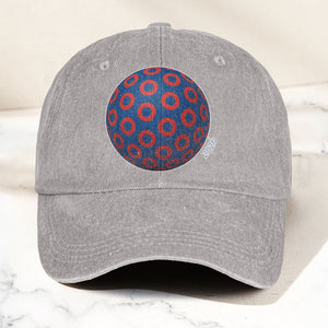 Phish Donut Holographic Denim Cap Retro Music Phish Cap Gift For Dad (With Box)