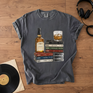 Queen Band Cassette Album Collection T-Shirt Retro Rock Music Queen Band Merch Tee