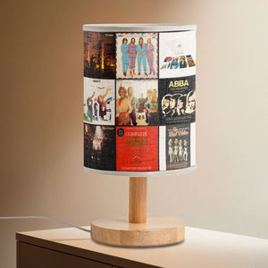 ABBA Album Cover Lamp Retro Disco Music Fan Table Light