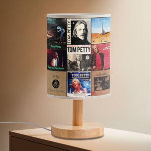 Tom Petty Album Cover Lamp Classic Rock Americana Table Light