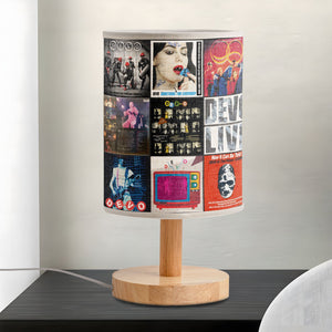 Retro DEVO Lamp - Vintage Album Cover Lampshade
