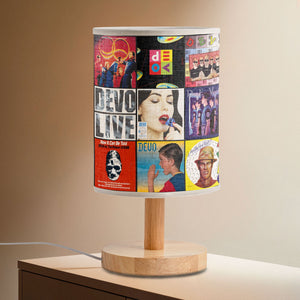 Retro DEVO Lamp - Vintage Album Cover Lampshade