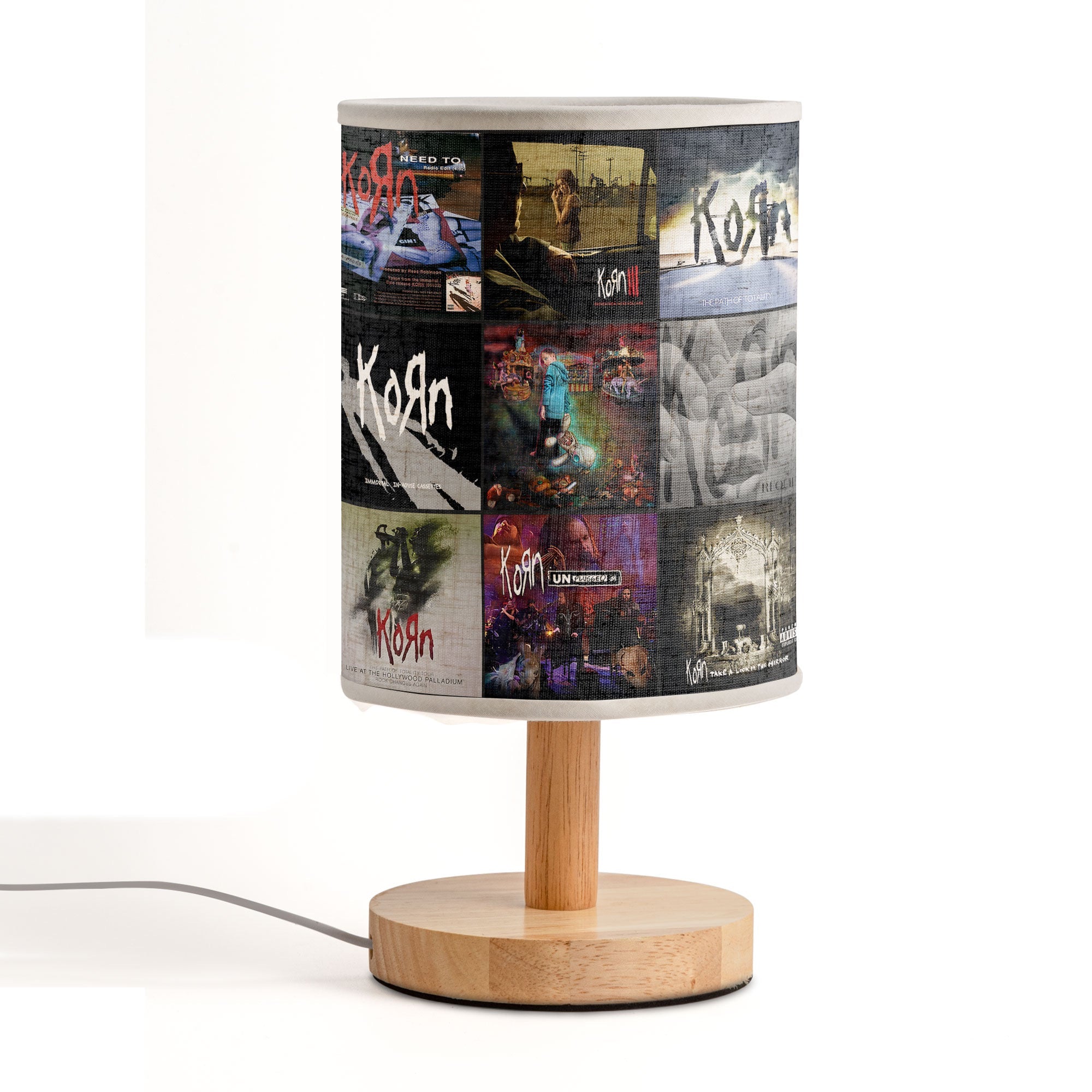 Korn Album Cover Lamp Rock Music Inspired Home Decor