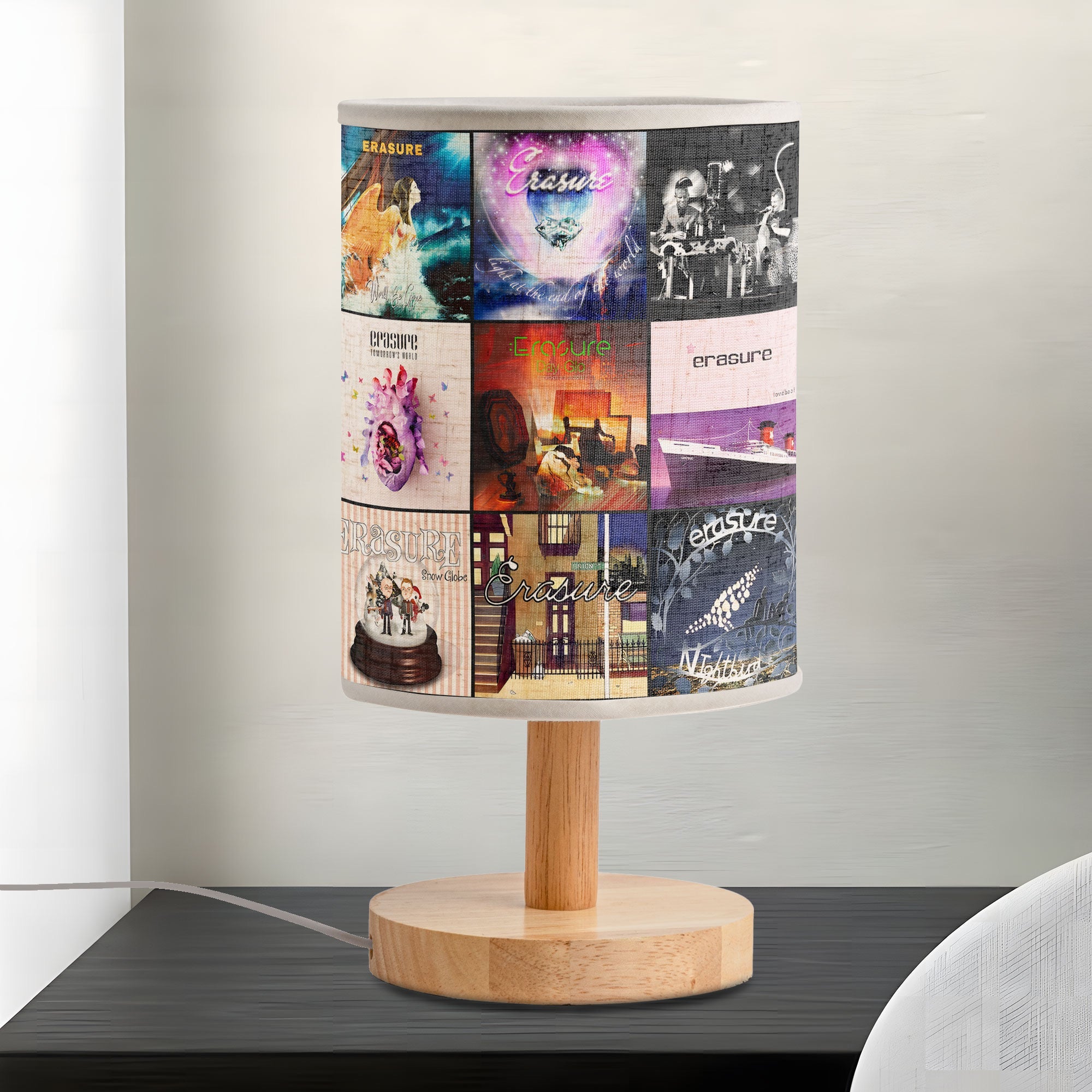 Erasure Album Art Fabric Lamp Synthpop Music Home Decor