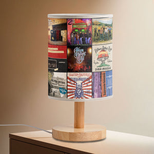 Allman Brothers Band Album Art Fabric Lamp Classic Rock Music Home Decor
