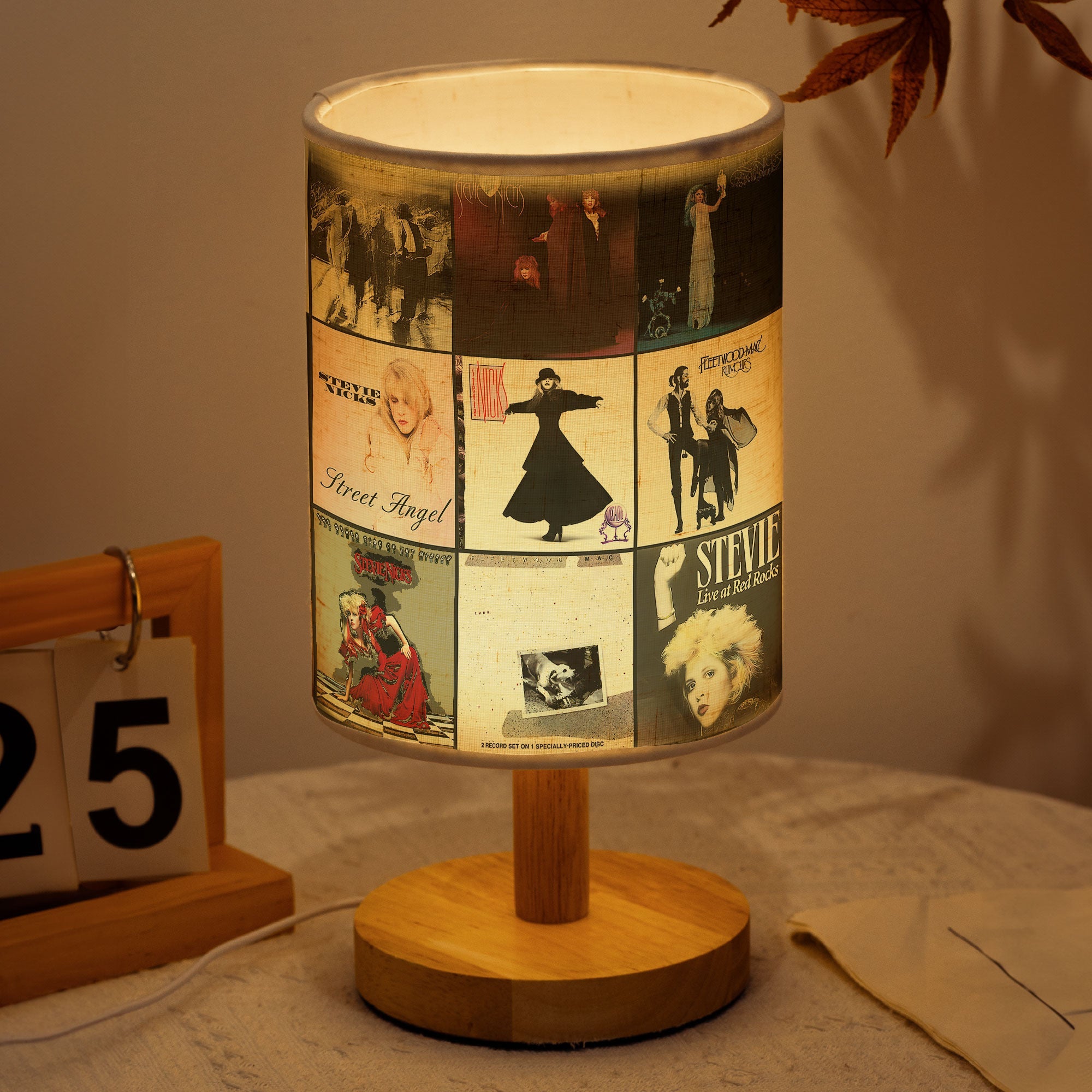 Stevie Nicks Album Fabric Lamp Light Up the Magic