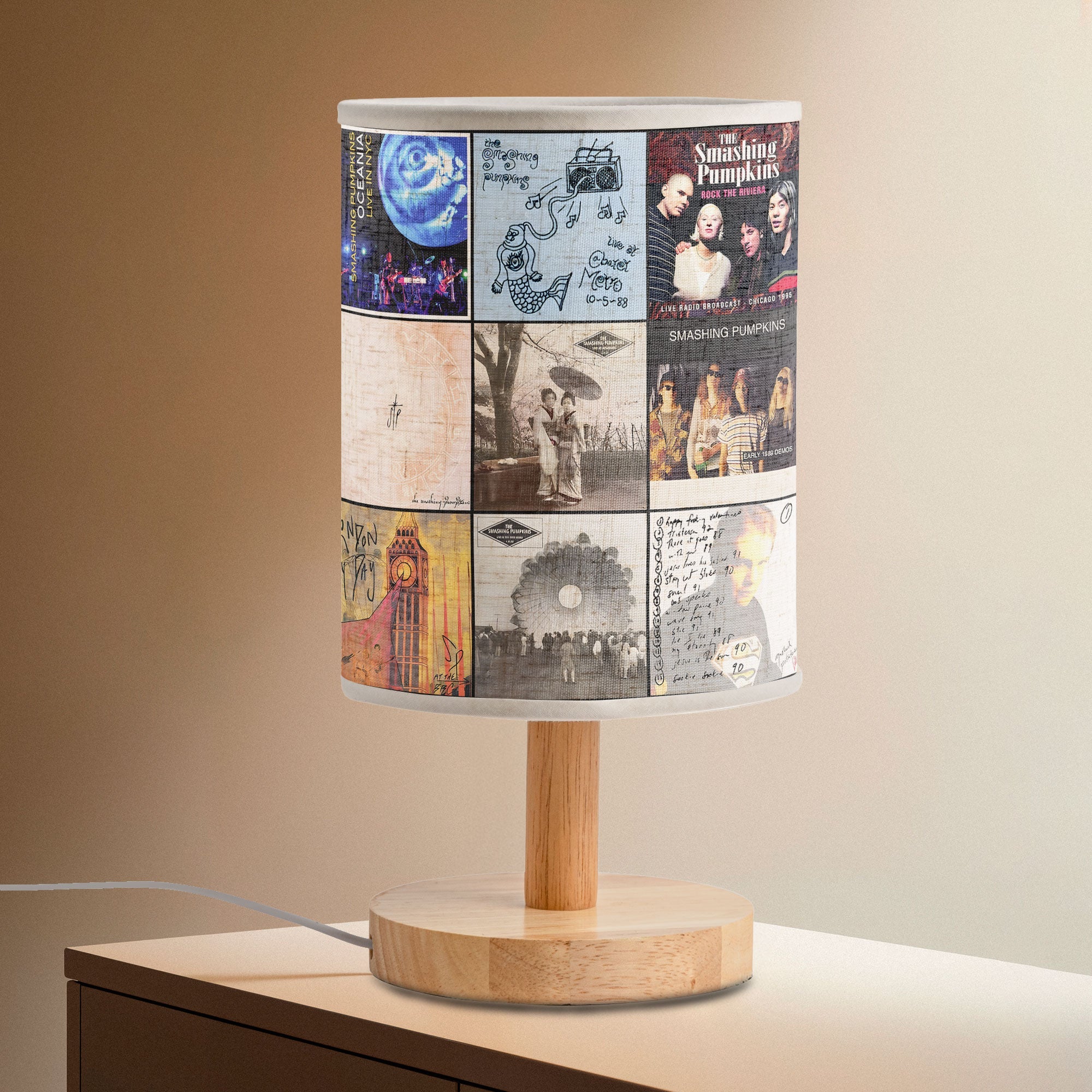 The Smashing Pumpkins Album Lamp Illuminate with Alternative Spirit