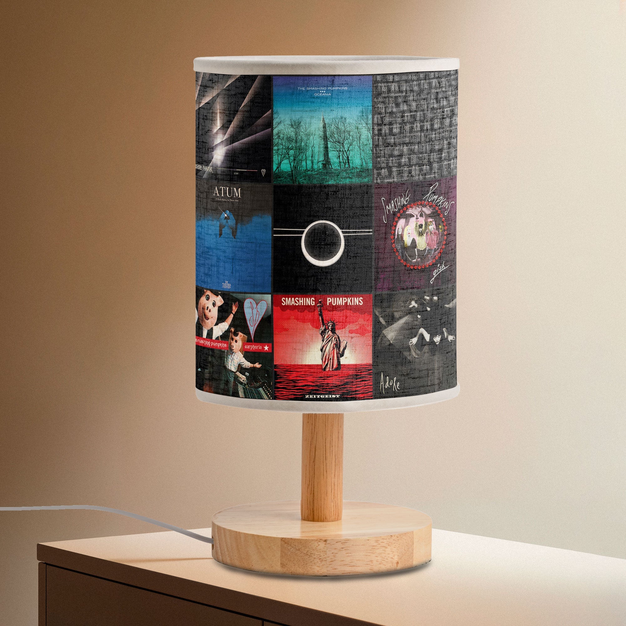 The Smashing Pumpkins Album Lamp Illuminate with Alternative Spirit