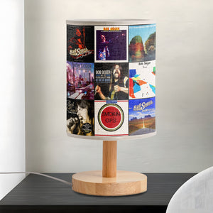 Bob Seger Album Art Table Fabric Lamp Light Up Classic Rock Vibes