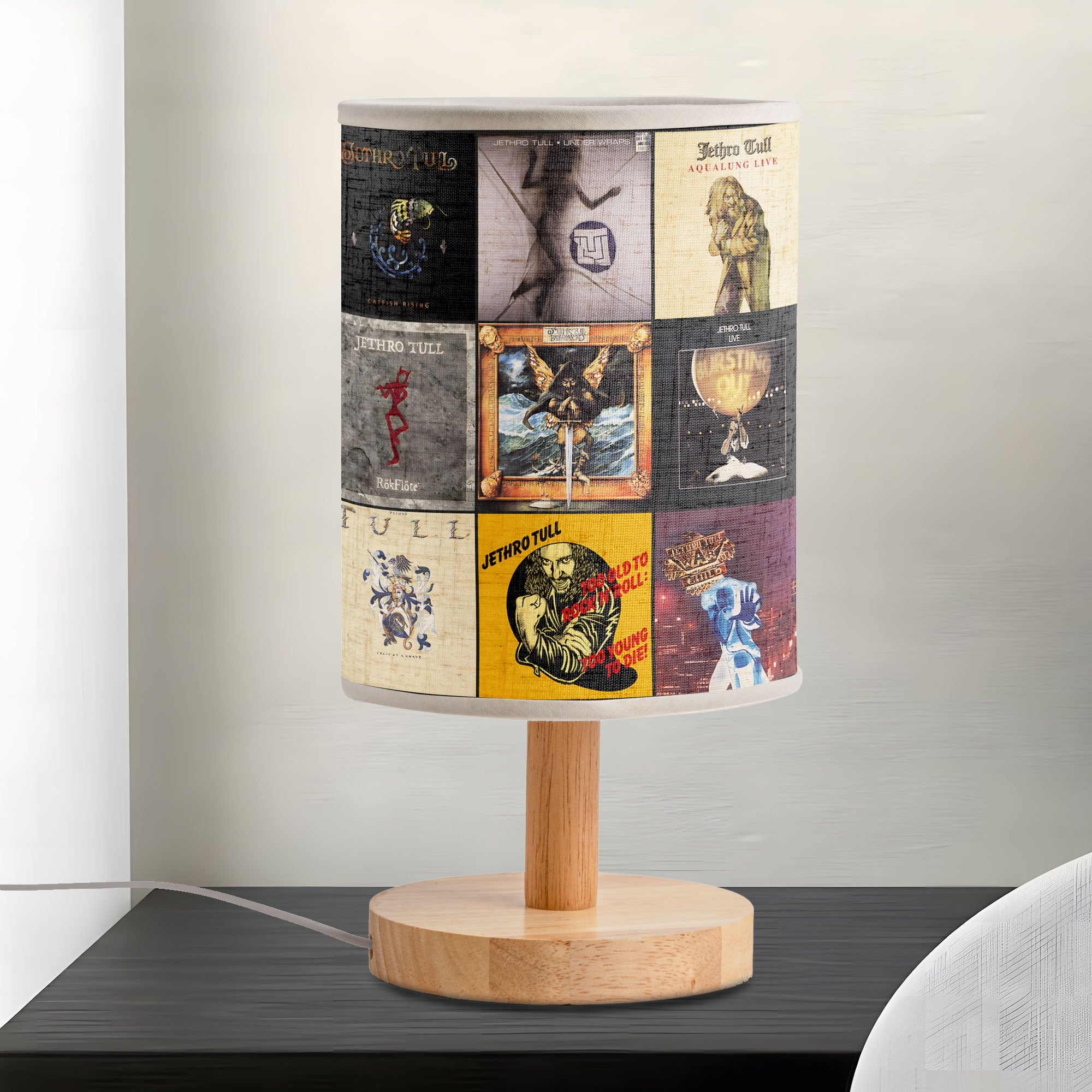 Jethro Tull Album Art Lamp Classic Rock Music Decor