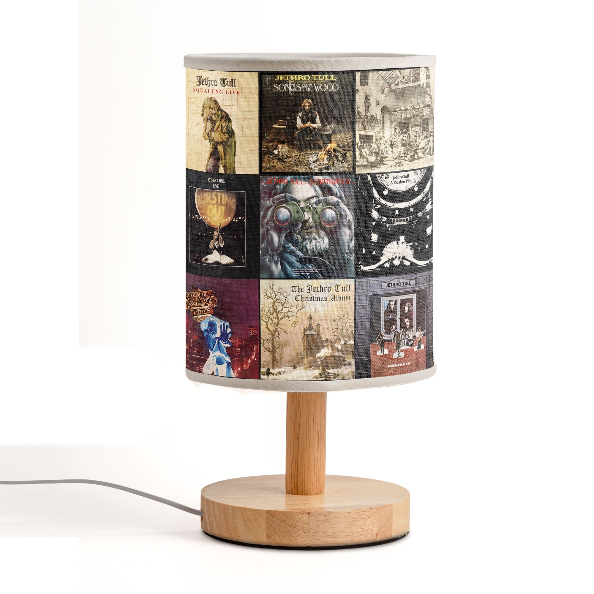 Jethro Tull Album Art Lamp Classic Rock Music Decor