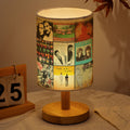 Hall & Oates Album Art Fabric Lamp Retro Music Home Decor