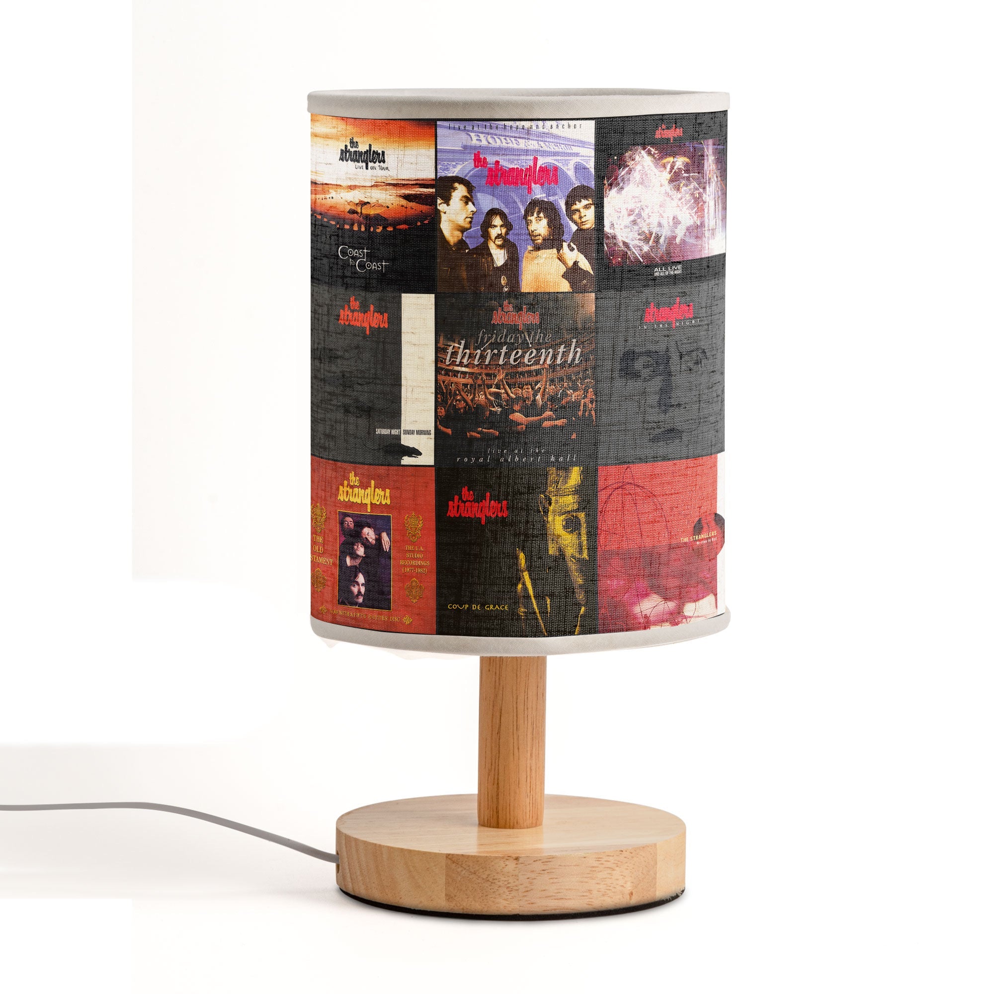 “The Stranglers” Fabric Lamp A Light of Musical Memories