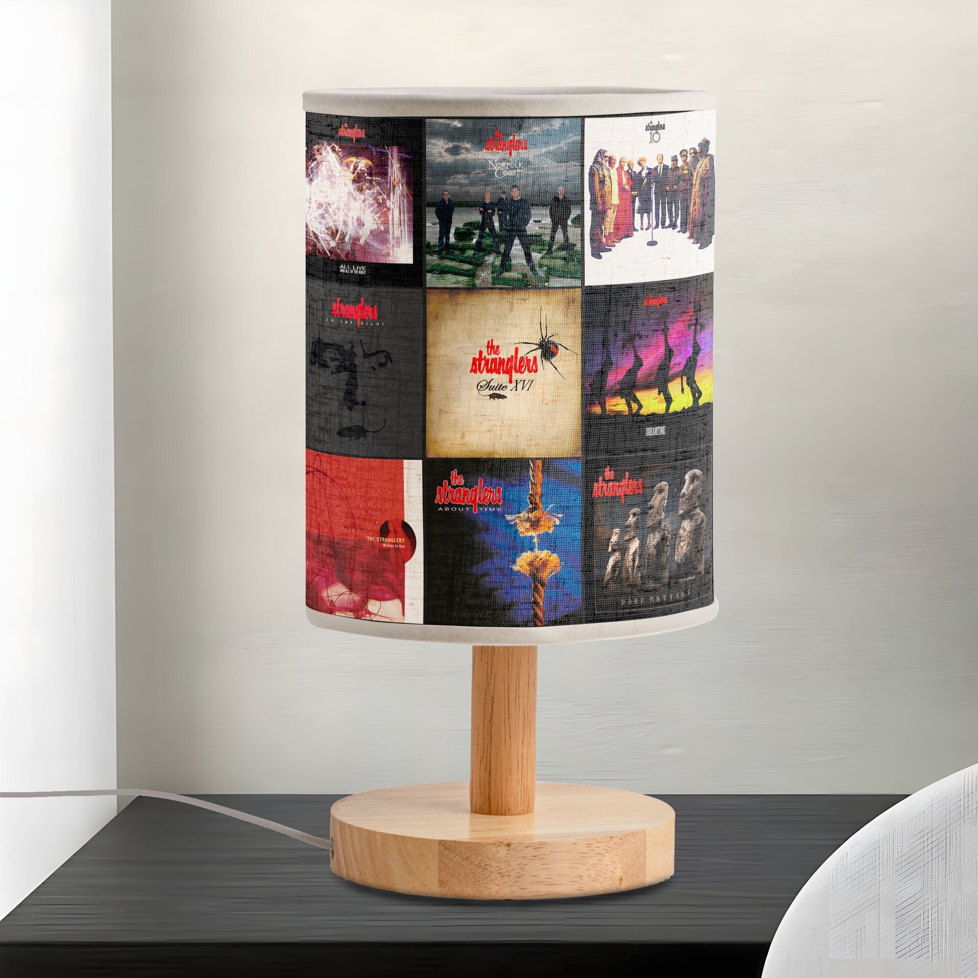 “The Stranglers” Fabric Lamp A Light of Musical Memories