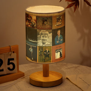 Eric Clapton Album Art Fabric Lamp Vintage Blues Rock Legend Night Light