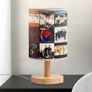 🎵 New Edition Album Collage Fabric Lamp 80s R&B Retro Light