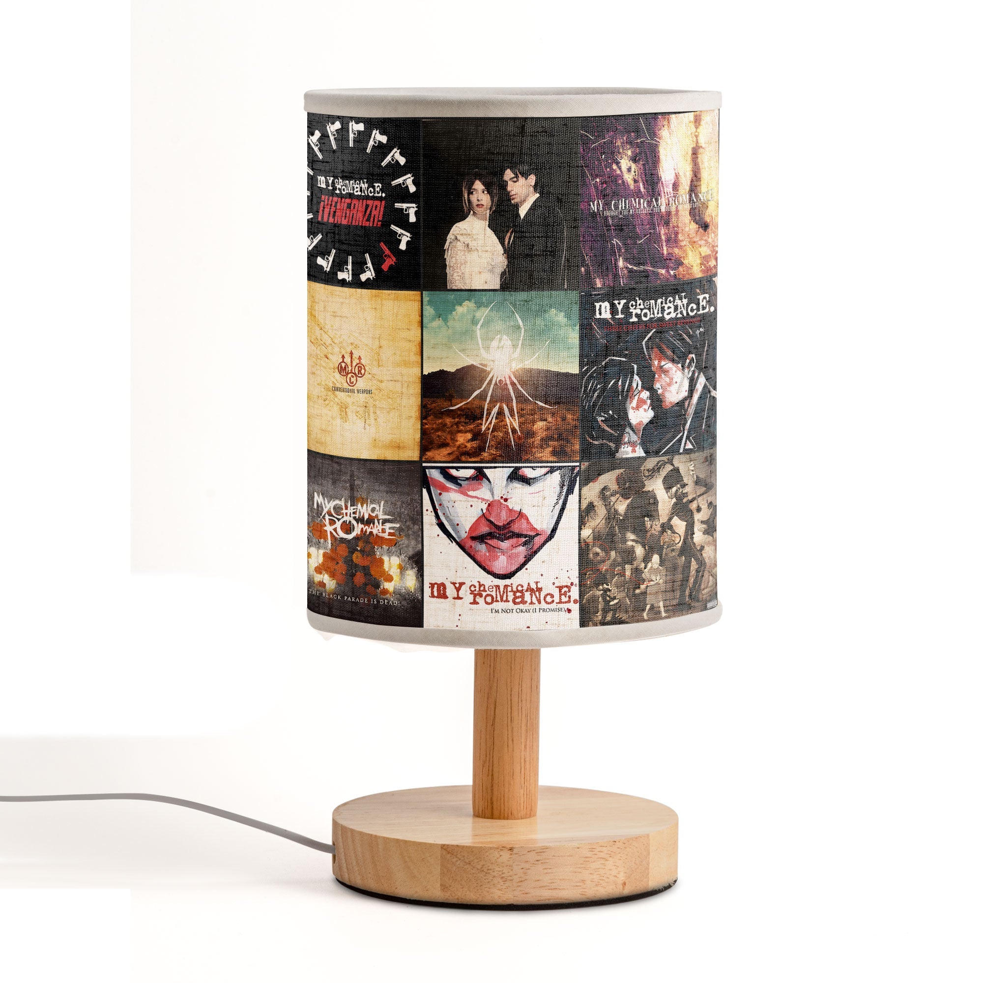 My Chemical Romance Album Art Lamp Emo Rock Band Home Decor Night Light
