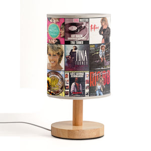 Tina Turner Album Cover Lamp Handmade Retro Music Lamp for Soul & Rock Lovers