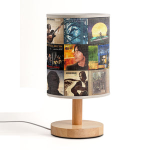 Jackson Browne Albums Fabric Lamp Light That Echoes the Sound of the ’70s