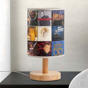 Barry Manilow Album Collage Lamp Classic Pop Nostalgia Light
