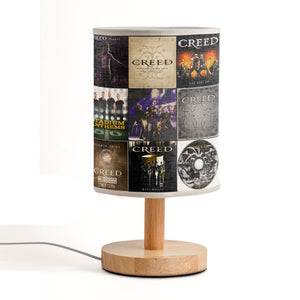 Creed Album Collage Lamp 2000s Rock Legends Home Decor Light