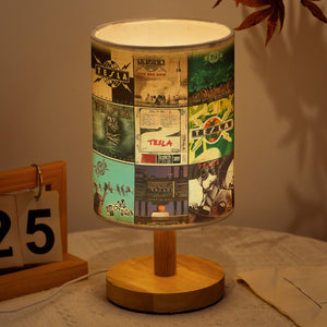 Tesla Band Album Collage Lamp Classic Hard Rock Nostalgia Light