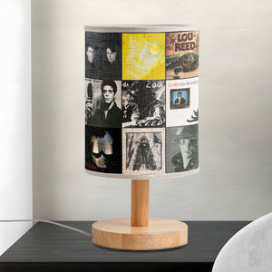 Lou Reed Albums Fabric Lamp The Velvet Glow