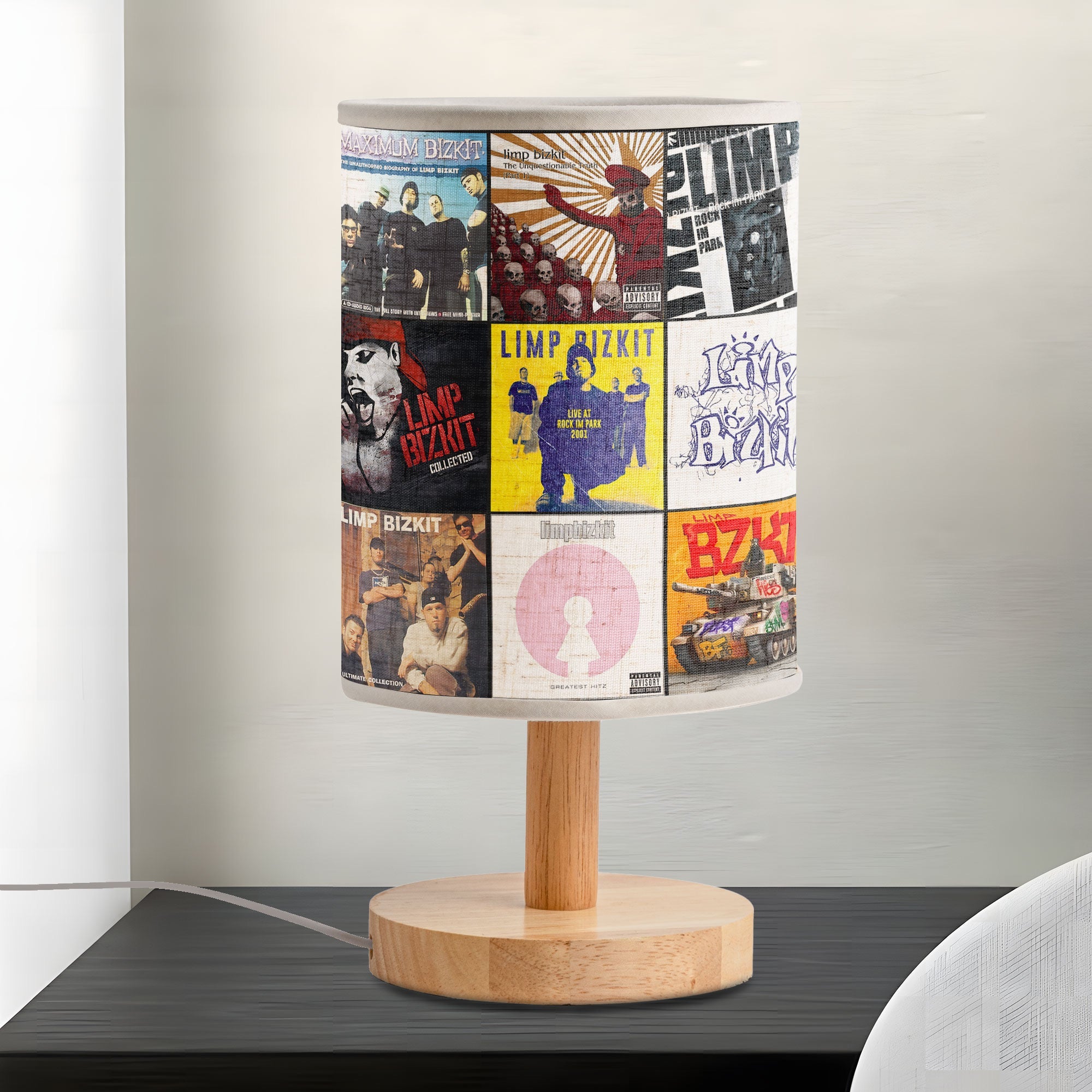 Limp Bizkit Fabric Lamp 2000s Rock Energy