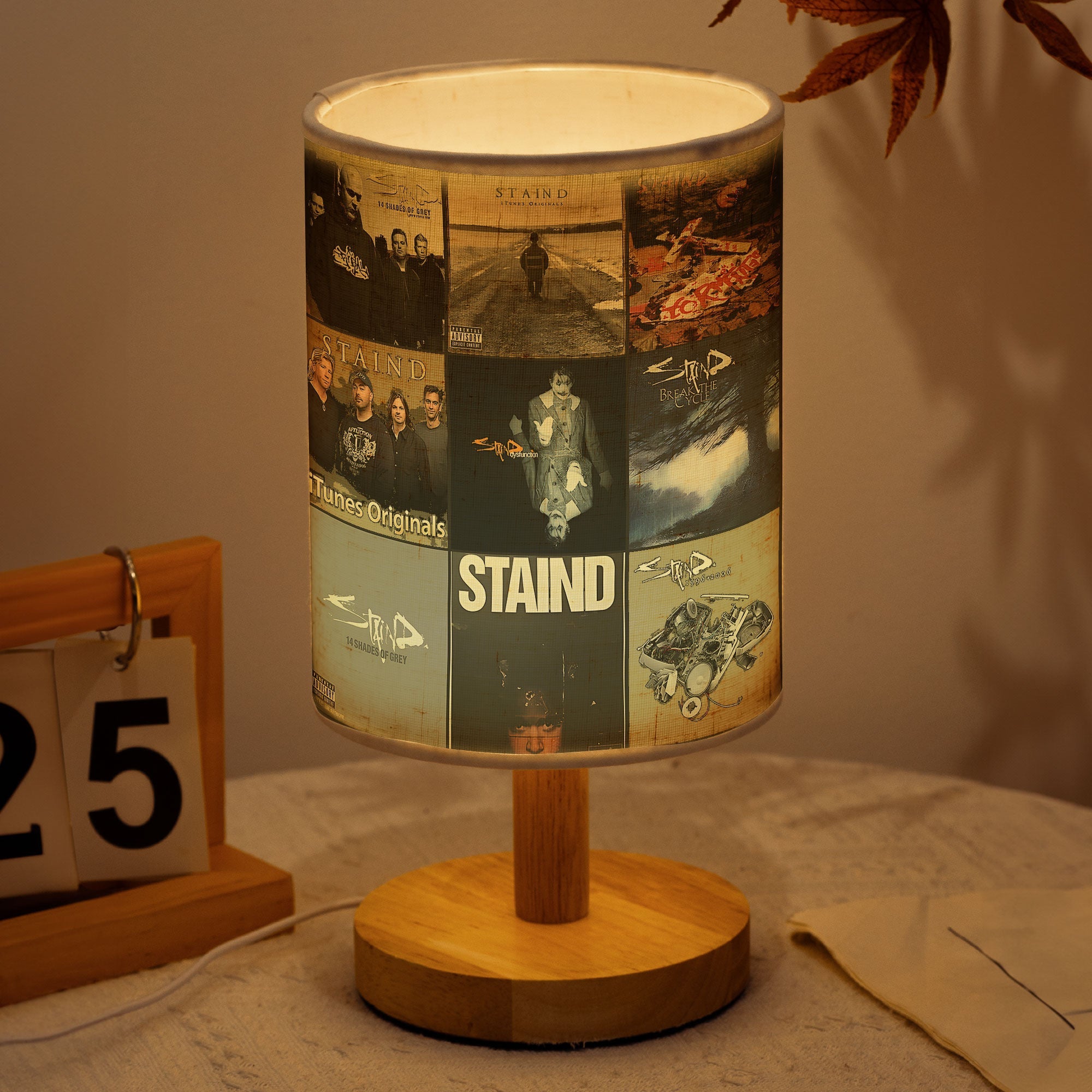 Staind Fabric Lamp Emotional Rock Reflections