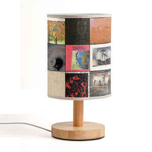 Brian Eno Album Collage Lamp Ambient Music Art Light for Creative Spaces