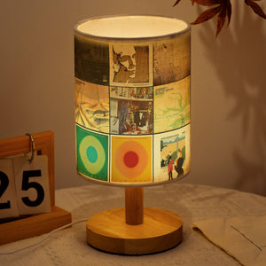 Brian Eno Album Collage Lamp Ambient Music Art Light for Creative Spaces