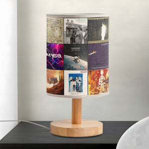 Weezer Album Collage Lamp Indie Rock Tribute Light for Music Lovers