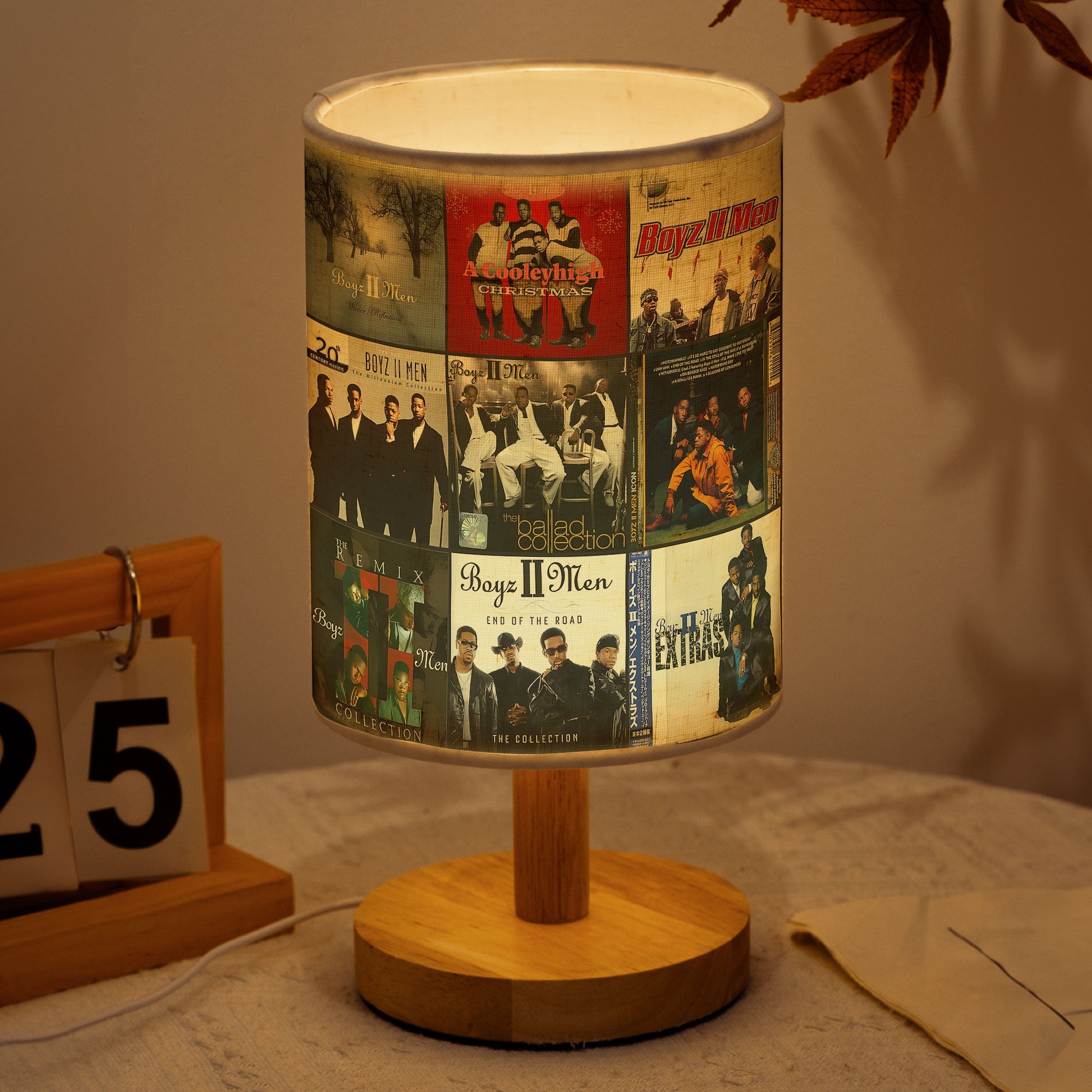 Boyz II Men Albums Lamp Soulful Harmony in Every Glow 🎶