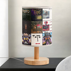 Toto Albums Fabric Lamp Classic Rock Memories Table Light