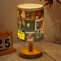 Tom Waits Fabric Lamp Moody Glow for Dreamers & Drifters