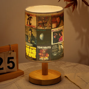 Tom Waits Fabric Lamp Moody Glow for Dreamers & Drifters