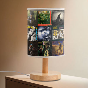 Tom Waits Fabric Lamp Moody Glow for Dreamers & Drifters