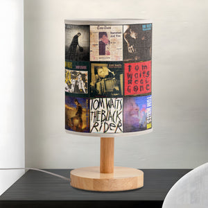 Tom Waits Fabric Lamp Moody Glow for Dreamers & Drifters
