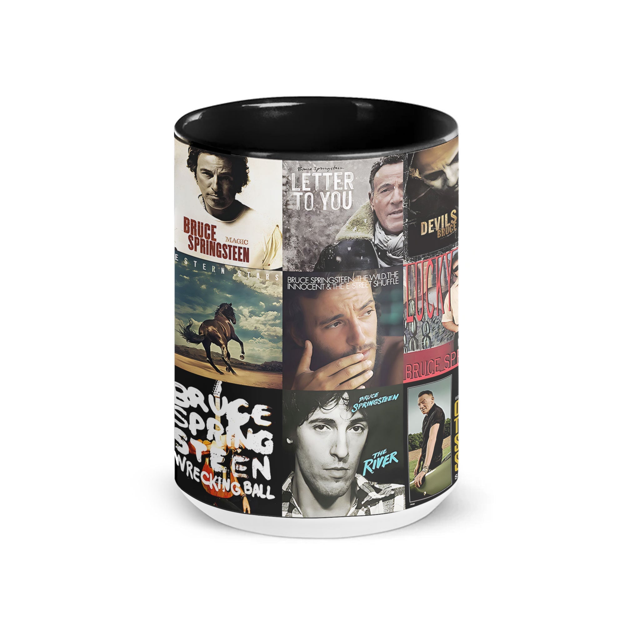 Bruce Springsteen Accent Mug Classic Rock Nostalgia Gift for Fans
