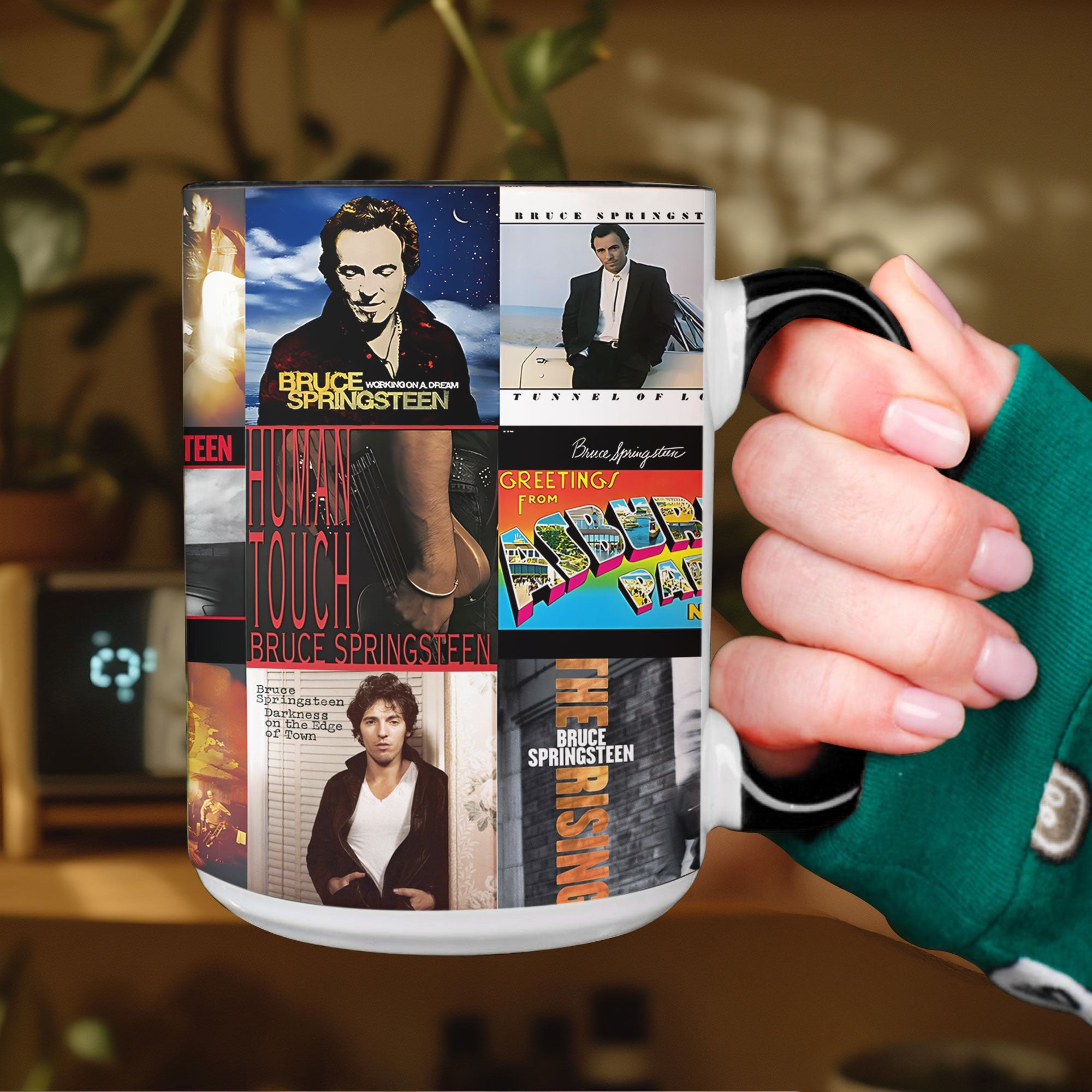 Bruce Springsteen Accent Mug Classic Rock Nostalgia Gift for Fans