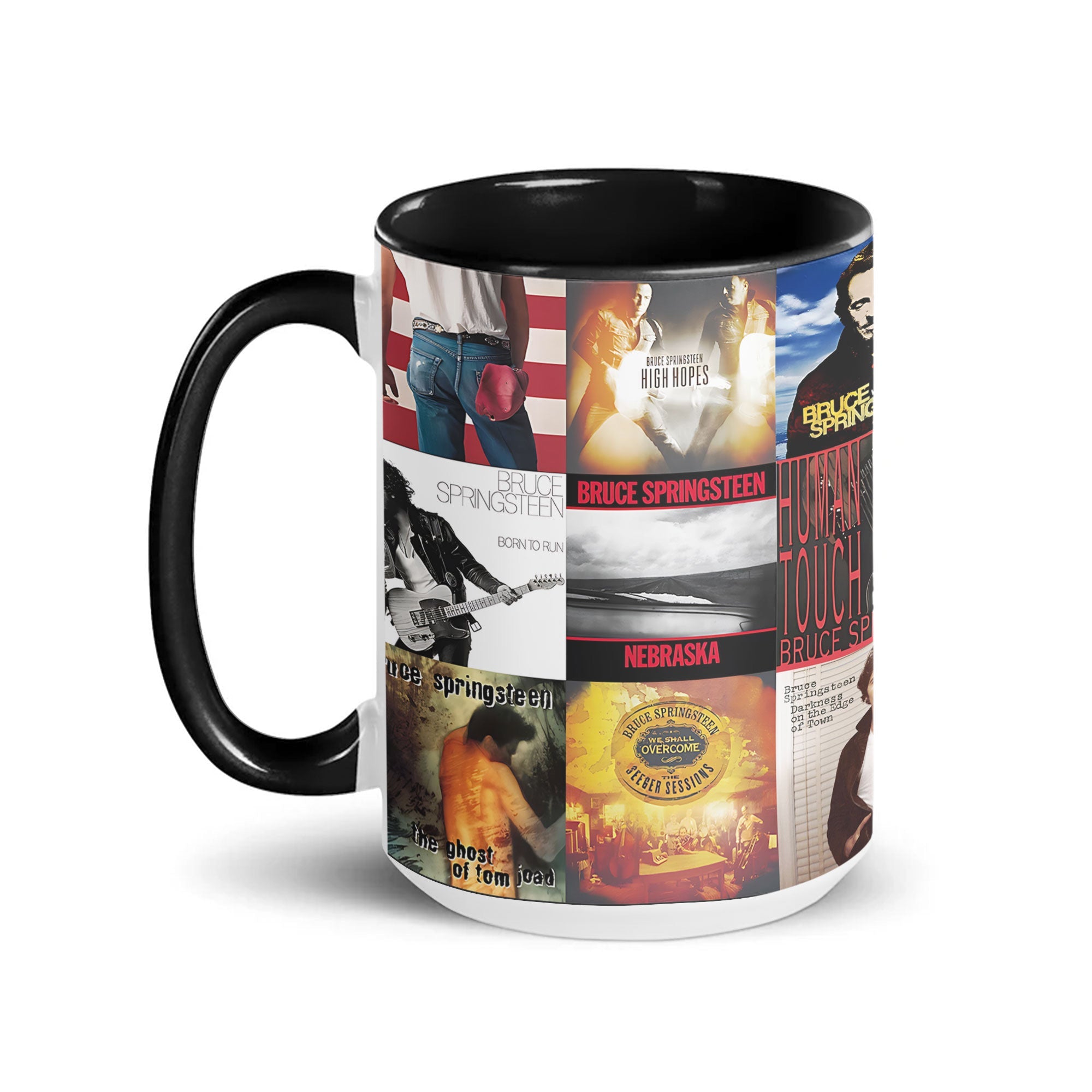 Bruce Springsteen Accent Mug Classic Rock Nostalgia Gift for Fans