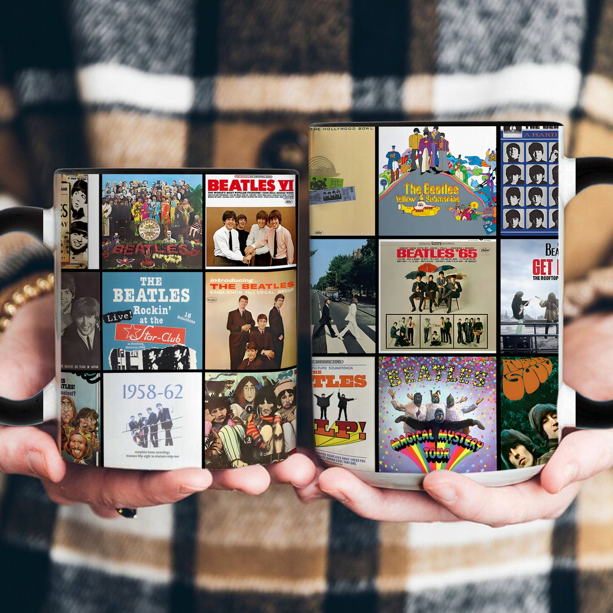 The Beatles Accent Mug Timeless Classics Nostalgia Gift