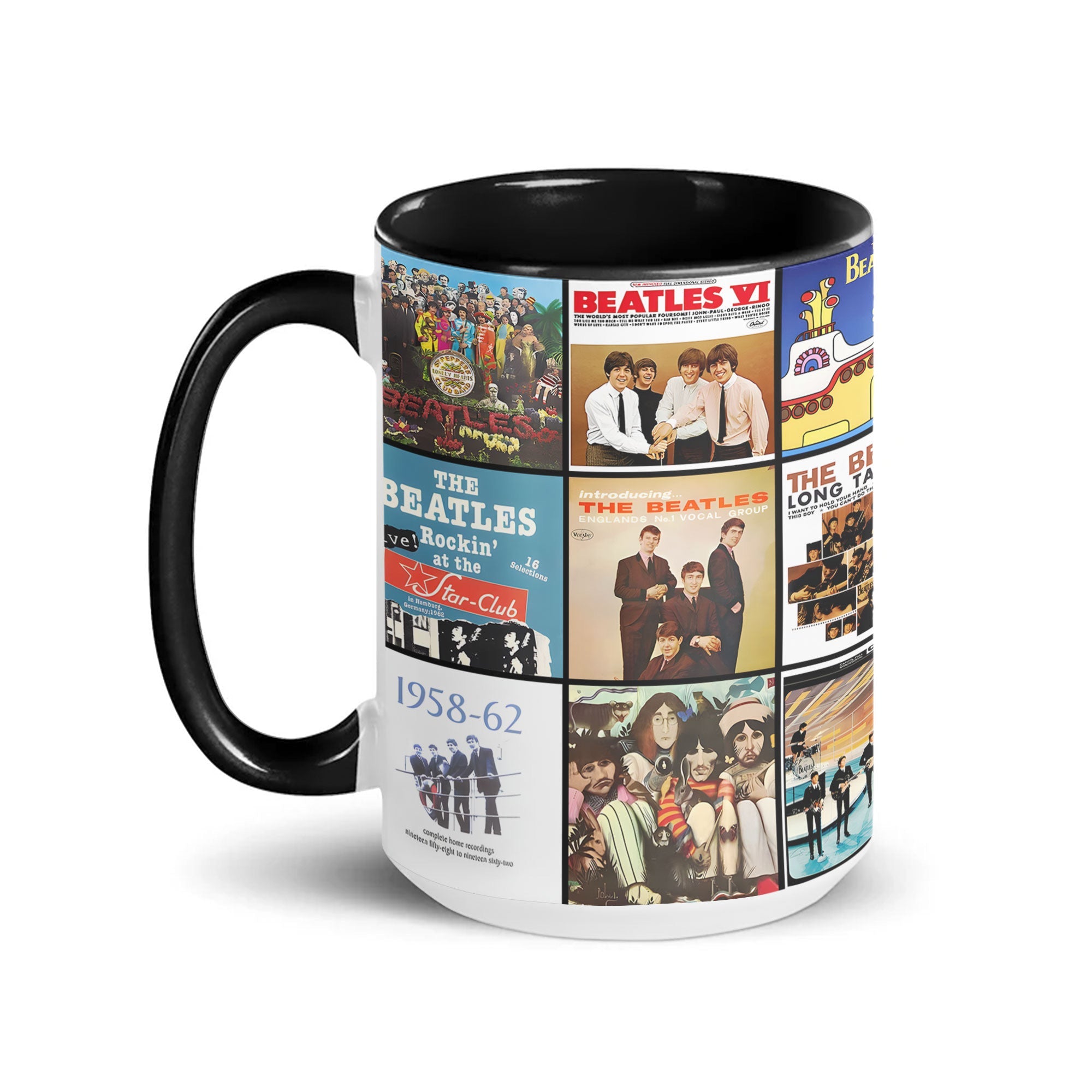 The Beatles Accent Mug Timeless Classics Nostalgia Gift