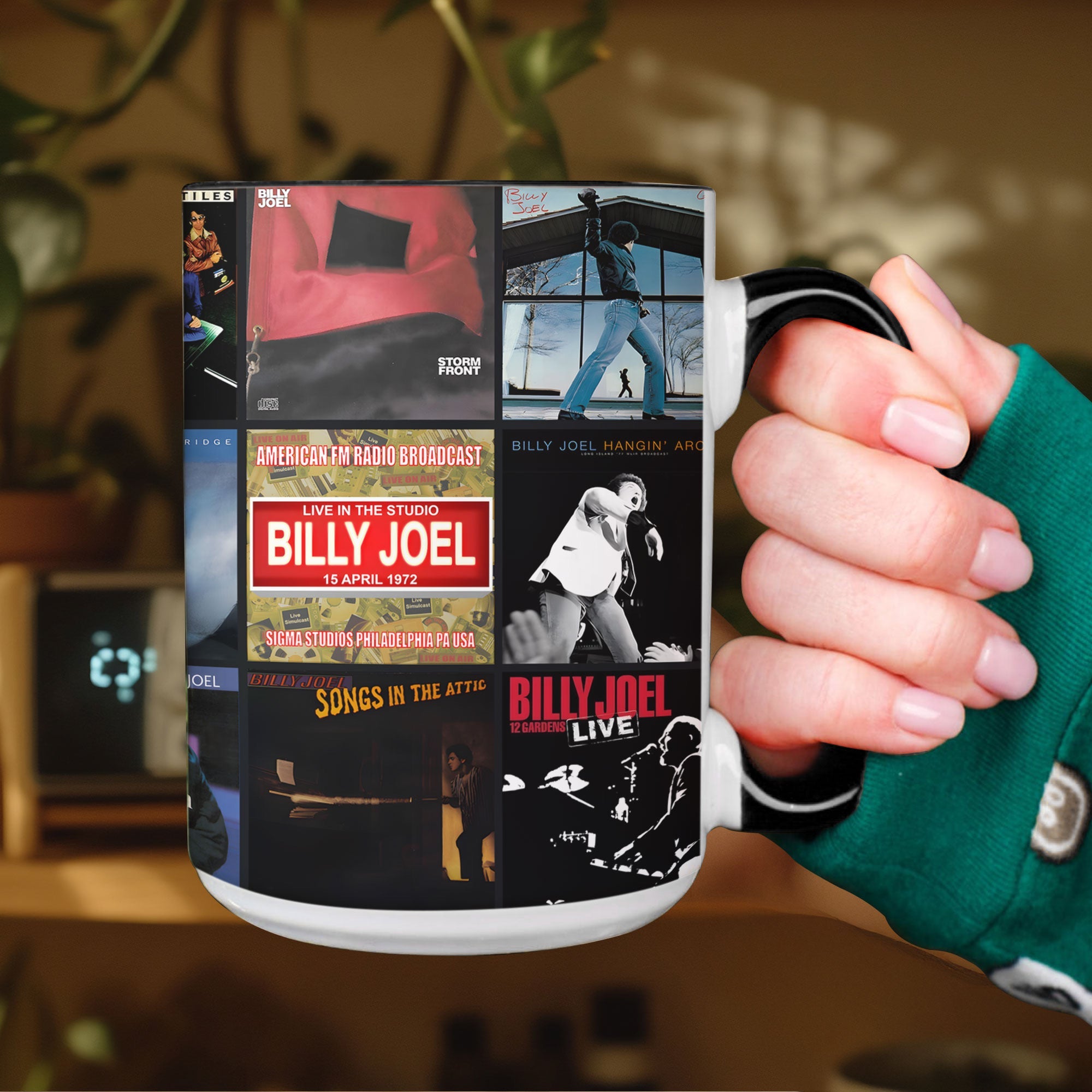 Billy Joel Accent Mug Piano Man Memories in Every Sip