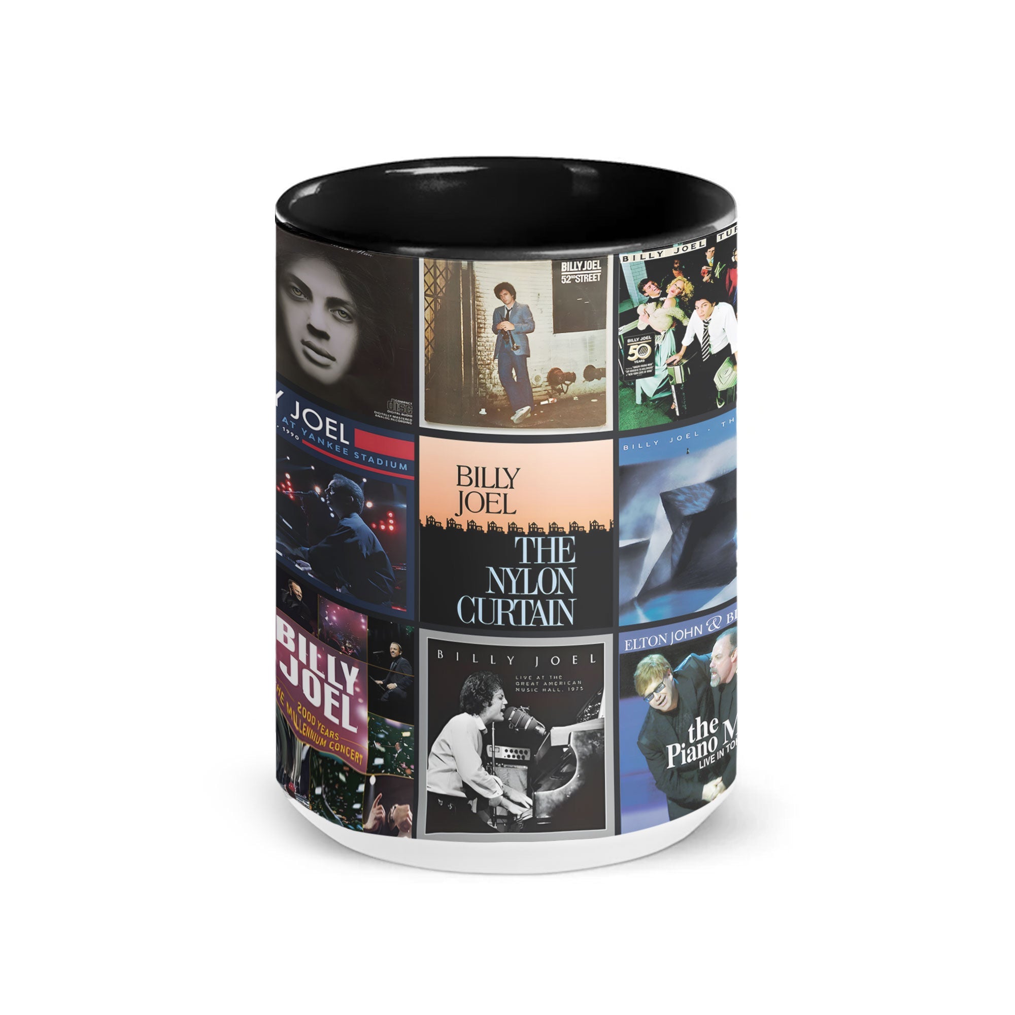 Billy Joel Accent Mug Piano Man Memories in Every Sip
