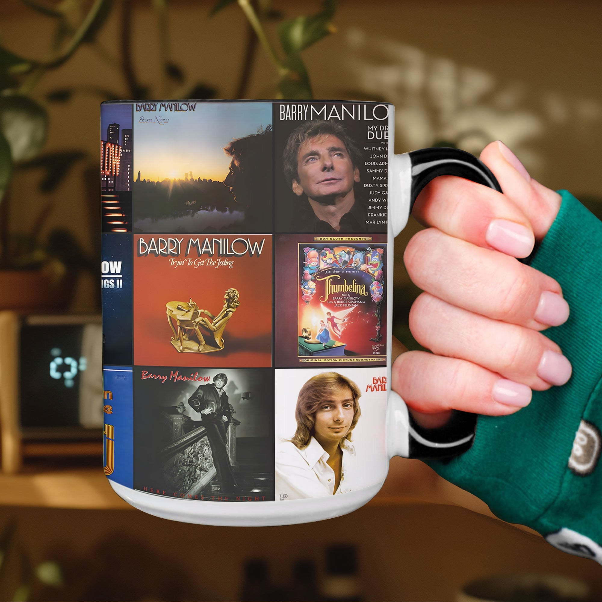 Barry Manilow Accent Mug A Melody of Love and Memories