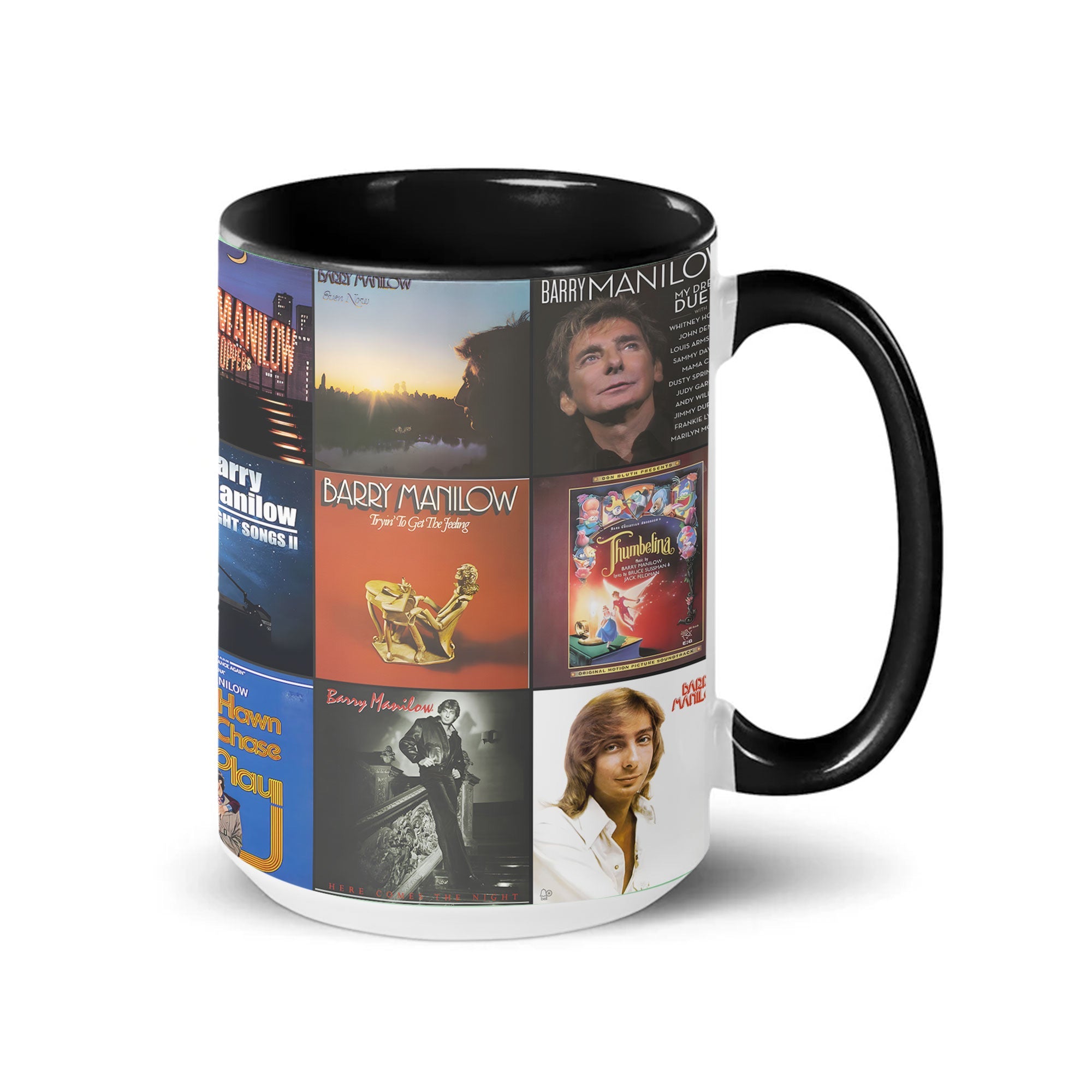 Barry Manilow Accent Mug A Melody of Love and Memories