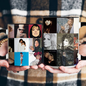 Barbra Streisand Accent Mug Timeless Classics Album Art Collection