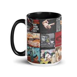 Sammy Hagar & Van Halen Accent Mug Rock Legends Album Art Collection